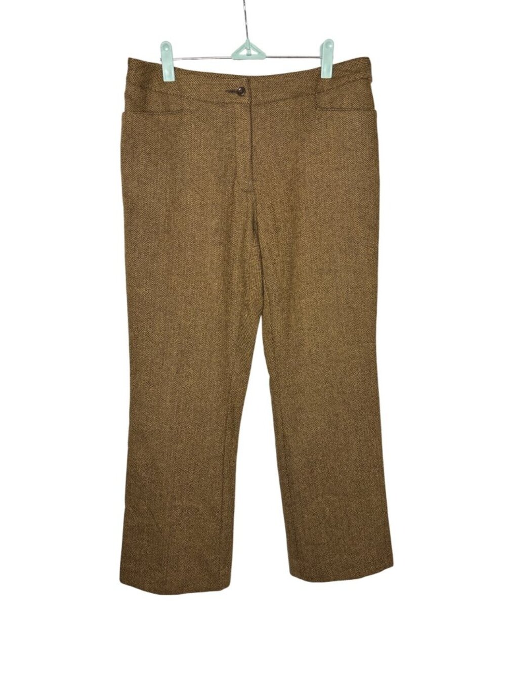 Liz Claiborne Petite Audra Straight Leg Dress Pants 12P Woolmark Blend Lined